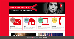Desktop Screenshot of brydtavsheden.dk
